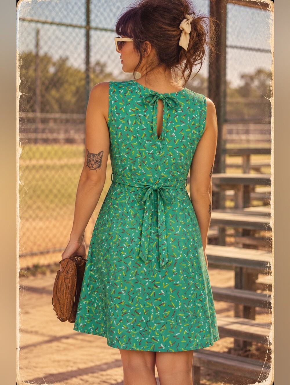 ⚾️ Vintage Handmade Smock Dress